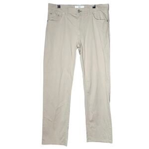 BRAX Feel Good Cooper Fancy Regular For Cream Tan Pants US Size 33x34